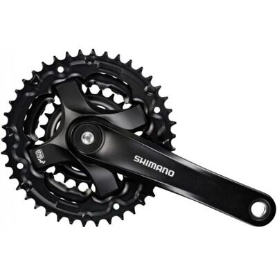 Shimano FC-TY501 175mm Pédalier - 6-8 Vitesses - Noir Shimano FC-TY501 175mm Pédalier - 6-8 Vitesses - Noir