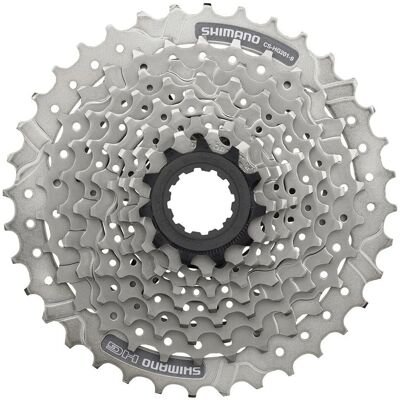 Shimano CS-HG201 9-Speed Silver Cassette - 11-32 Teeth Shimano CS-HG201 9-Speed Silver Cassette - 11-32 Teeth