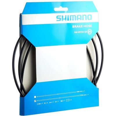 Shimano BH59 Weg Disc Remslang - Zwart - Voorkant Shimano BH59 Weg Disc Remslang - Zwart - Voorkant