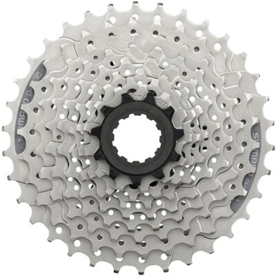 Shimano CS-HG201 9-Gang Kassette - Silber - 11-34T - Fahrradteil Shimano CS-HG201 9-Gang Kassette - Silber - 11-34T - Fahrradteil