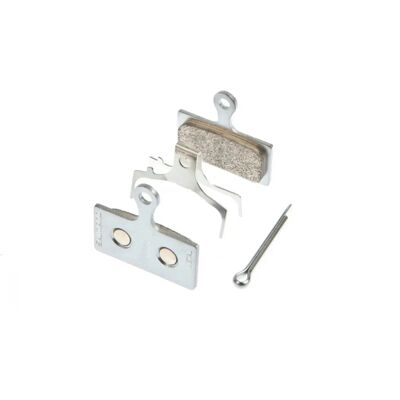 Shimano G04S XTR/XT/SLX/Alfine Disc Brake Pads - Silver/Brown - Disc Brake Pads Shimano G04S XTR/XT/SLX/Alfine Disc Brake Pads - Silver/Brown - Disc Brake Pads