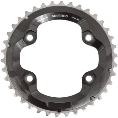 Shimano XT M8000 Chainring - 11 Speed - Grey - 34 - 4 Arm Shimano XT M8000 Chainring - 11 Speed - Grey - 34 - 4 Arm