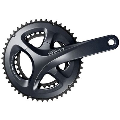 Shimano Sora R3000 50/34T Grå cykelkassett - Väg 9-växlar Shimano Sora R3000 50/34T Grå cykelkassett - Väg 9-växlar