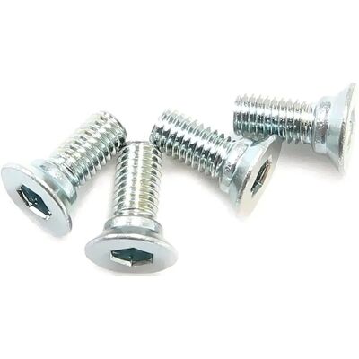 Shimano SH51-SH56 Cleat Bolts - Silber - 4er Pack - Cleats Shimano SH51-SH56 Cleat Bolts - Silber - 4er Pack - Cleats
