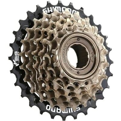Wolnobieg Shimano Tourney MF-TZ500 7-biegowy - Czarny-Złoty Wolnobieg Shimano Tourney MF-TZ500 7-biegowy - Czarny-Złoty