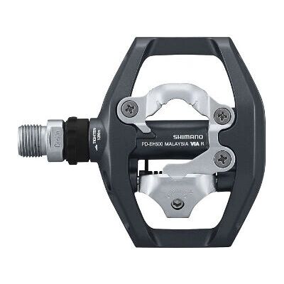 Shimano Szare GR500 Płaskie Pedal MTB - Pedal rowerowy Shimano Szare GR500 Płaskie Pedal MTB - Pedal rowerowy