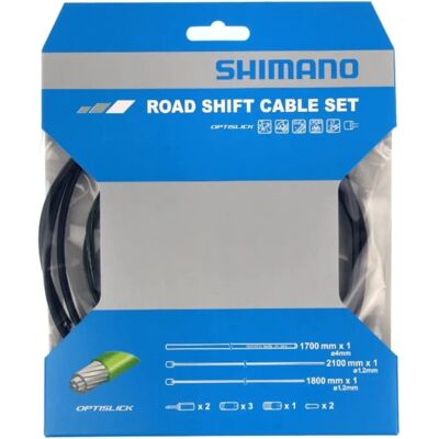 Kit de câbles de dérailleur Shimano 5800/4700 pour route - Noir - Publicité Kit de câbles de dérailleur Shimano 5800/4700 pour route - Noir - Publicité