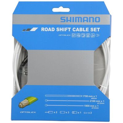 Shimano Cavi Optislik Case+stop For Road - Bike Gear Cable Set Shimano Cavi Optislik Case+stop For Road - Bike Gear Cable Set