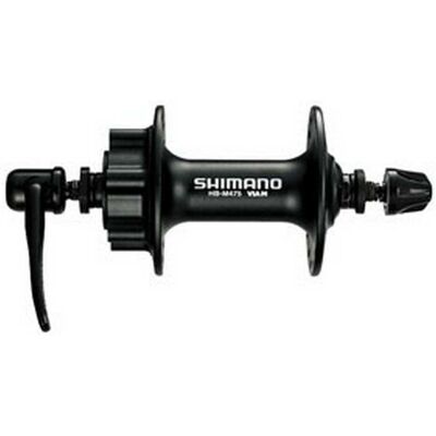 Cubierta delantera Shimano HB-M475 - Disco 6-Huecos Plateado Cubierta delantera Shimano HB-M475 - Disco 6-Huecos Plateado