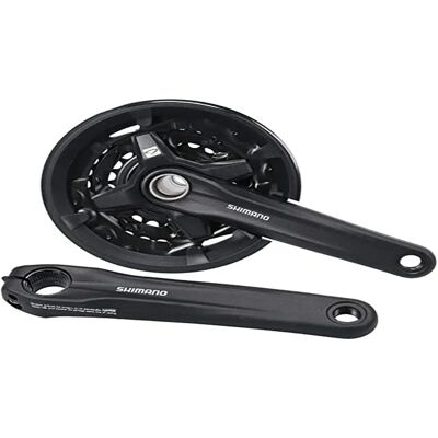 Shimano Shimano FC-MT210-3 Crankset 3x9-Speed 175mm Black Shimano Shimano FC-MT210-3 Crankset 3x9-Speed 175mm Black
