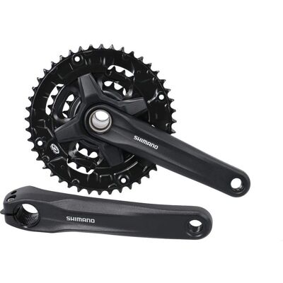 Shimano FC-MT210-3 - Crankset for 3x9 MTB - 170mm - Black Shimano FC-MT210-3 - Crankset for 3x9 MTB - 170mm - Black