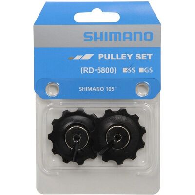 Shimano RD-5800 105 11 Speed Jockey Wheels - Black - Short Cage Shimano RD-5800 105 11 Speed Jockey Wheels - Black - Short Cage