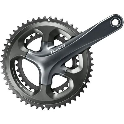Shimano Tiagra FC-4700 Double Chainset - Grey - 172.5MM 52/36T Shimano Tiagra FC-4700 Double Chainset - Grey - 172.5MM 52/36T