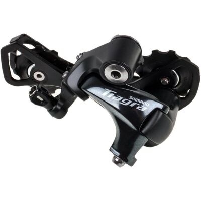 Shimano Tiagra 4700 Achterderailleur - 10 Versnellingen - Grijs / Medium Cage GS Shimano Tiagra 4700 Achterderailleur - 10 Versnellingen - Grijs / Medium Cage GS