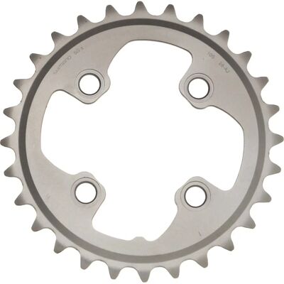 Shimano Shimano XT FCM785 Dobbelt Kjedehjul - Sølv - 10-Gangs MTB Shimano Shimano XT FCM785 Dobbelt Kjedehjul - Sølv - 10-Gangs MTB