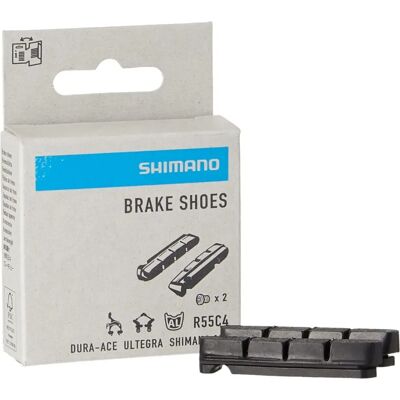 Shimano R55C4 Remblokken - Zwart voor racefietsen Shimano R55C4 Remblokken - Zwart voor racefietsen
