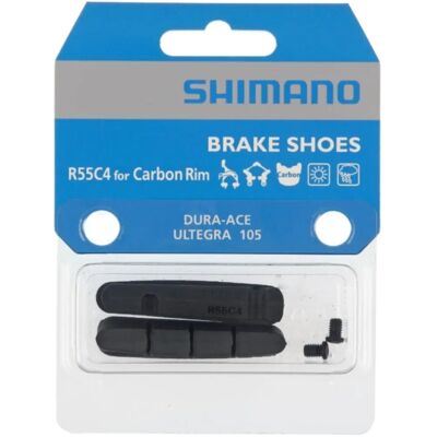 Shimano Dura-Ace Ultegra 105 Carbon Brake Pads - Black - Pair - For Carbon Rims Shimano Dura-Ace Ultegra 105 Carbon Brake Pads - Black - Pair - For Carbon Rims