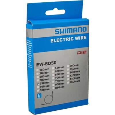 Câble électrique Shimano Ew-Sd50 - Étanche, 850mm, Compatible Di2 - Publicité Câble électrique Shimano Ew-Sd50 - Étanche, 850mm, Compatible Di2 - Publicité