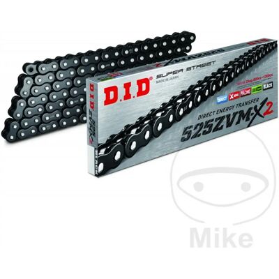 Cadena D.I.D 525ZVM-X2 124 Enlaces Deporte Negro - Cadena Cadena D.I.D 525ZVM-X2 124 Enlaces Deporte Negro - Cadena
