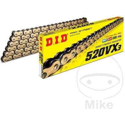 Did 520VX3 Motorcycle Chain - Durable and Reliable Did 520VX3 Motorcycle Chain - Durable and Reliable