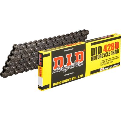 D.I.D 428D Szürke Motorpyöräkedja - Vakio Rullkedja D.I.D 428D Szürke Motorpyöräkedja - Vakio Rullkedja