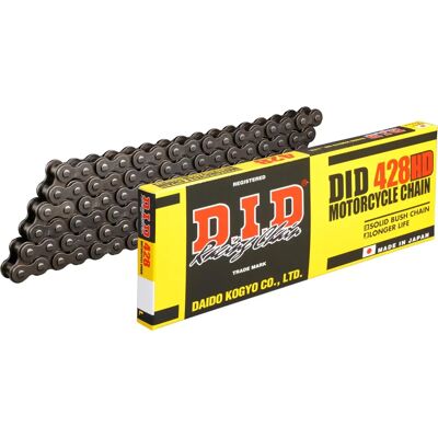 D.I.D 428HD Antriebskette - 126 Glieder - Grau - Motorradkette D.I.D 428HD Antriebskette - 126 Glieder - Grau - Motorradkette