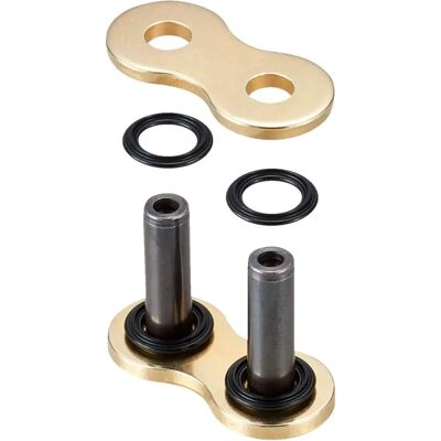 D.I.D Rivet d'Or et Noir X-Ring 70mm - Fixation/Rivet D.I.D Rivet d'Or et Noir X-Ring 70mm - Fixation/Rivet