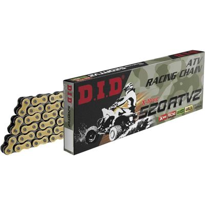 D.I.D 520ATV2 X-Ring Antriebskette - Schwarz - ATV D.I.D 520ATV2 X-Ring Antriebskette - Schwarz - ATV