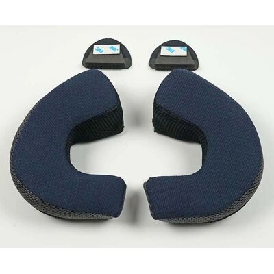 Coussinets de joue pour casque moto Arai SZ-R VAS - Bleu - Publicité Coussinets de joue pour casque moto Arai SZ-R VAS - Bleu - Publicité