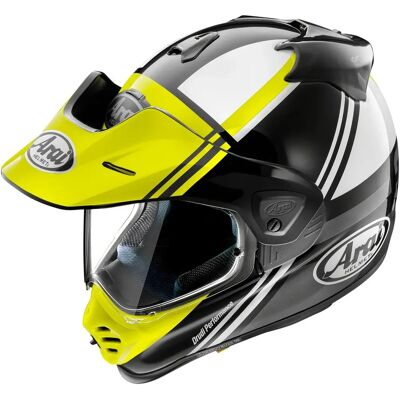 Arai Tour-X5 Cosmic Helm - Schwarz Weiss Gelb - Motorradhelm Arai Tour-X5 Cosmic Helm - Schwarz Weiss Gelb - Motorradhelm