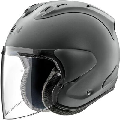 Arai SZ-R VAS EVO Gun Metal - Ligero, Interior ajustable, Ventilación avanzada - Casco jet Arai SZ-R VAS EVO Gun Metal - Ligero, Interior ajustable, Ventilación avanzada - Casco jet