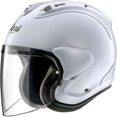 Arai SZ-R VAS EVO Vert - Casque Jet - Léger, Réglable, Visière - Publicité Arai SZ-R VAS EVO Vert - Casque Jet - Léger, Réglable, Visière - Publicité