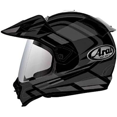 Casque de moto Arai Tour-X5 Discovery - Noir Gris - L - Publicité Casque de moto Arai Tour-X5 Discovery - Noir Gris - L - Publicité