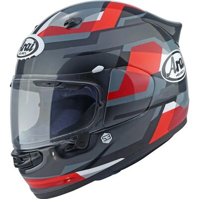 Kask Arai Quantic Abstract - Czerwony - Lekki, VAS, ECE Kask Arai Quantic Abstract - Czerwony - Lekki, VAS, ECE