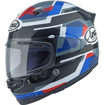 Casco Blu Arai Quantic - Leggero, Ventilazione Avanzata, VAS Casco Blu Arai Quantic - Leggero, Ventilazione Avanzata, VAS