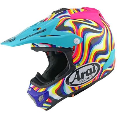 Arai Mx-V Evo Stream Rosa S - Casco Arai Mx-V Evo Stream Rosa S - Casco