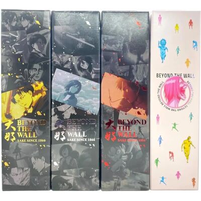 Attack on Titan x Beyond the Wall TITAN Sake - Édition Limitée - Publicité Attack on Titan x Beyond the Wall TITAN Sake - Édition Limitée - Publicité