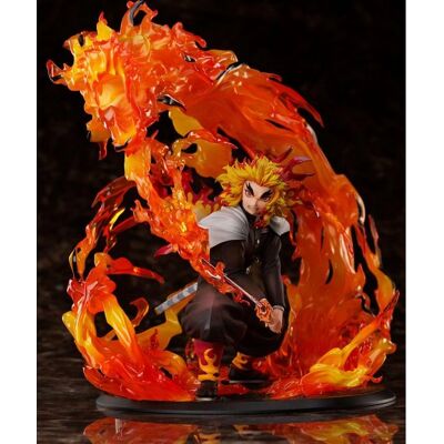 Figurine Kyojuro Rengoku 1/8 - Chasseur de Démons Aniplex - Publicité Figurine Kyojuro Rengoku 1/8 - Chasseur de Démons Aniplex - Publicité