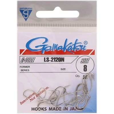 Hameçon Gamakatsu LS-2120 - Micro ardillons - 25 pcs - Publicité Hameçon Gamakatsu LS-2120 - Micro ardillons - 25 pcs - Publicité