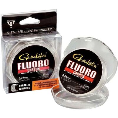 Gamakatsu G-line Fluorocarbon 25 M - Angelgerätelinie Gamakatsu G-line Fluorocarbon 25 M - Angelgerätelinie