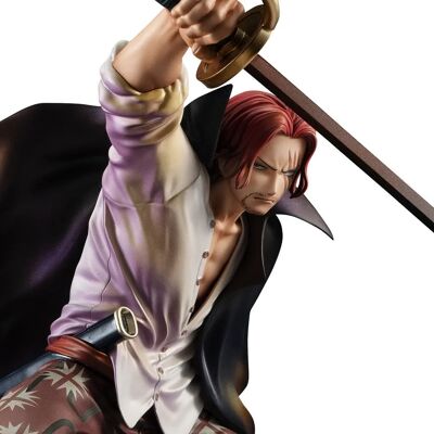 Figurine de collection MegaHouse Shanks en PVC - One Piece P.O.P. Publicité Figurine de collection MegaHouse Shanks en PVC - One Piece P.O.P. Publicité