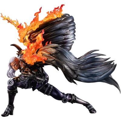 Megahouse King 'The Wildfire' 33cm PVC Figur One Piece P.O.P Megahouse King 'The Wildfire' 33cm PVC Figur One Piece P.O.P