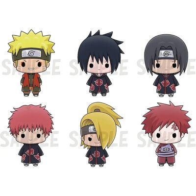 Serie di figure Megahouse Naruto Chokorin 6 pezzi Serie di figure Megahouse Naruto Chokorin 6 pezzi
