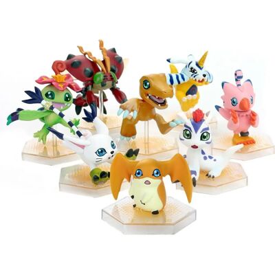 Megahouse Digimon Adventure Digicolle! Série Figurines de Commerce - 5cm Ensemble de 8 Megahouse Digimon Adventure Digicolle! Série Figurines de Commerce - 5cm Ensemble de 8