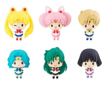 Megahouse Sailor Moon Chokorin Mascot Serie Set 6 Figure Megahouse Sailor Moon Chokorin Mascot Serie Set 6 Figure