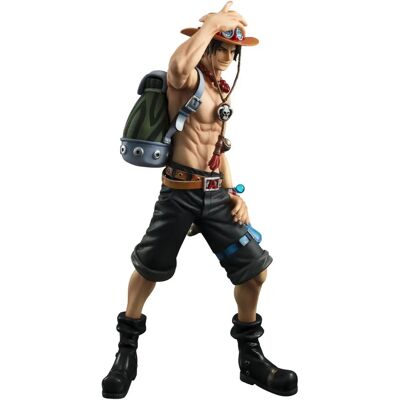 Figurine PVC Portgas D. Ace Megahouse - Édition Limitée 10e - 23cm - Publicité Figurine PVC Portgas D. Ace Megahouse - Édition Limitée 10e - 23cm - Publicité