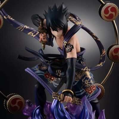 Figurine Naruto Uchiha Dieu du Tonnerre - Série G.E.M Megahouse 28cm - Publicité Figurine Naruto Uchiha Dieu du Tonnerre - Série G.E.M Megahouse 28cm - Publicité
