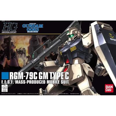 Bandai RGM-79C GM Typ C Wysokiej Jakości 1/144 Zestaw Modelarski Bandai RGM-79C GM Typ C Wysokiej Jakości 1/144 Zestaw Modelarski