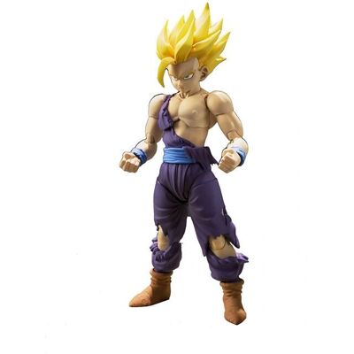 Bandai - Figuarts Dragon Ball Son Gohan Super Saiyan - Figure d'action - Publicité Bandai - Figuarts Dragon Ball Son Gohan Super Saiyan - Figure d'action - Publicité