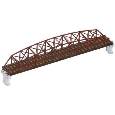 TOMYTEC TOMIX Doble vía curva puente de hierro grande - Accesorios para modelos de ferrocarril TOMYTEC TOMIX Doble vía curva puente de hierro grande - Accesorios para modelos de ferrocarril